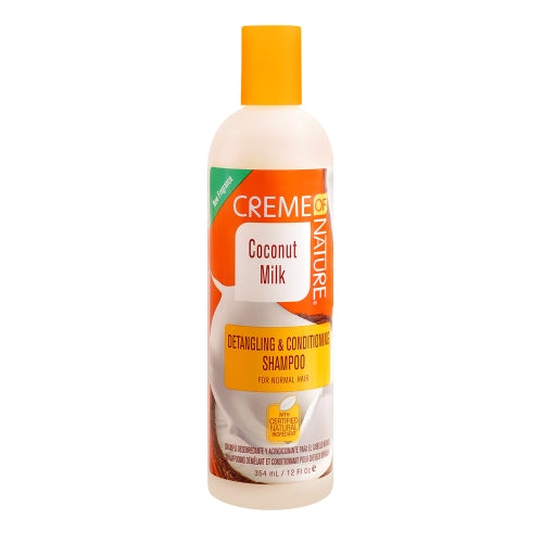 Creme Of Nature Coconut Milk Detangling & Conditioning Shampoo 12oz Find Your New Look Today!