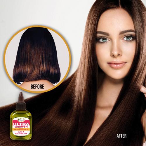 Difeel Ultra Growth Leave-In Root Stimulator Basil n Castor Hair Oil 2.5 oz Find Your New Look Today!