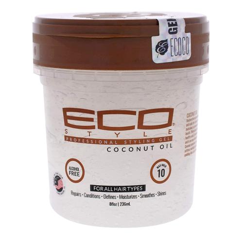 Eco Style Styling Gel Coconut Oil 8oz/ 236ml Find Your New Look Today!