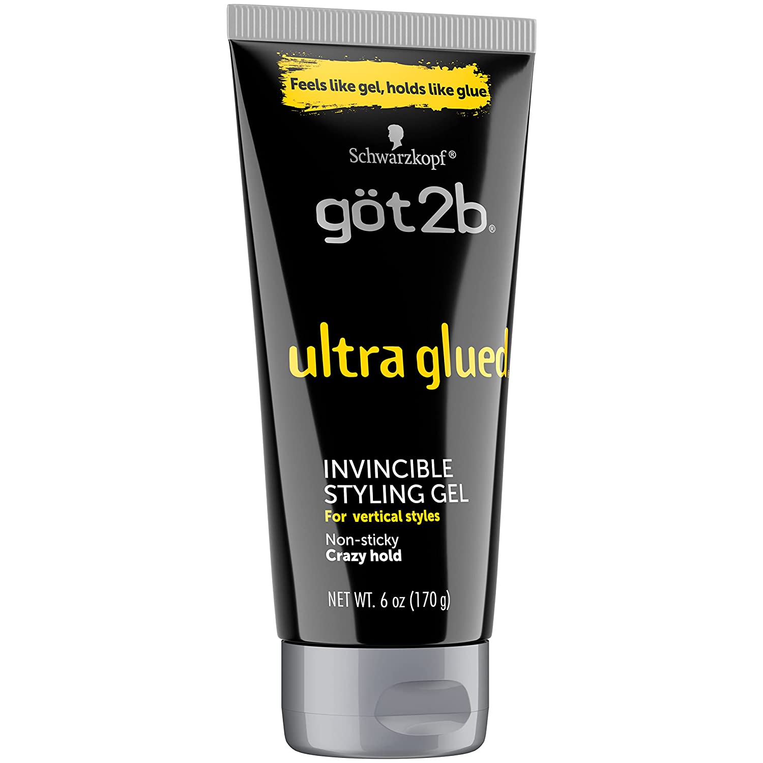 Got2b Ultra Glued Invincible Styling Hair Gel, 6 Ounce Find Your New Look Today!