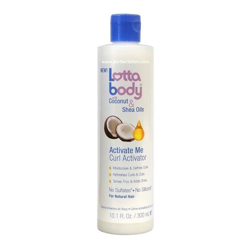 Lottabody Coconut & Shea Oil Activate me Curl Activator 10.1oz/ 300ml Find Your New Look Today!