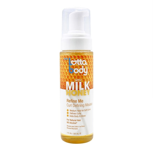 Lottabody Milk & Honey Refine Me Curl Defining Mousse 7oz Find Your New Look Today!