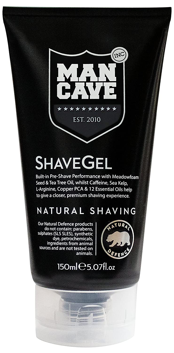 ManCave Shave Gel 150ml/5.07oz Find Your New Look Today!