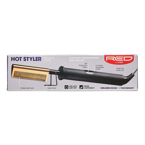 Red by Kiss Hot Styler Pressing Comb Find Your New Look Today!