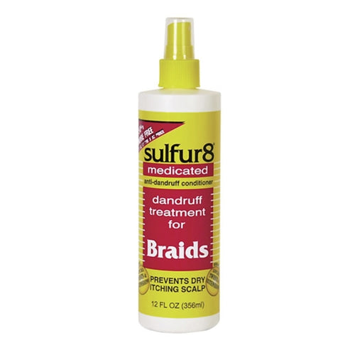 Sulfur8 Braid Spray Dandruff Treatment Bonus 12oz Find Your New Look Today!