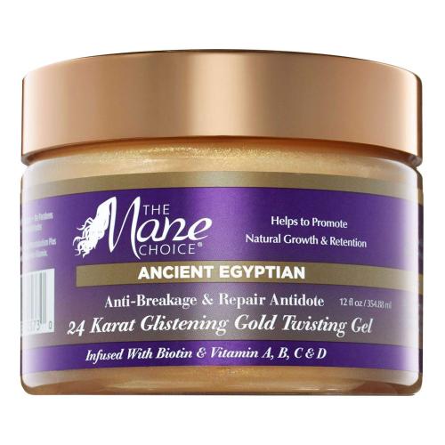 The Mane Choice Ancient Egyptian 24K Glistening Gold Twisting Gel 12oz Find Your New Look Today!